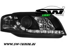 SW-Light Scheinwerfer Audi A3 8P 03-08 LED Standlicht black
