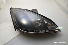 SW-Light Scheinwerfer Ford Focus Mk1 98-01 LED Standlicht Black
