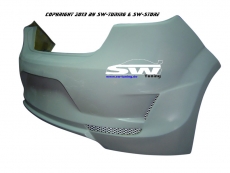 Seat Leon 1P 05-09 Heckstostange SWL-Design mit Teilegutachten