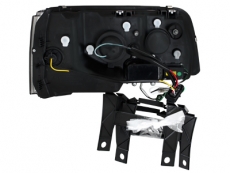 SW-Light headlights VW T5 03-09 LED positionlight chrome