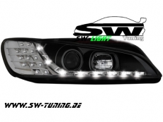 SW-Light headlights Peugeot 306 97-00 daytime-running-lamp-optic black