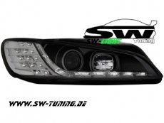 SW-Light headlights Peugeot 306 97-00 daytime-running-lamp-optic black