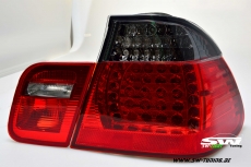 LED Rckleuchten fr 3er BMW E46 LCI Limo 02-04 red/smoke 4-teilig
