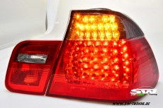 LED Rckleuchten fr 3er BMW E46 LCI Limo 02-04 red/smoke 4-teilig