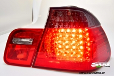 LED Rckleuchten fr 3er BMW E46 LCI Limo 02-04 red/smoke 4-teilig