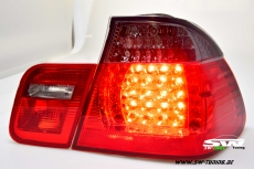LED Rckleuchten fr 3er BMW E46 LCI Limo 02-04 red/smoke 4-teilig