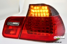 LED Rckleuchten fr 3er BMW E46 LCI Limo 02-04 red/smoke 4-teilig