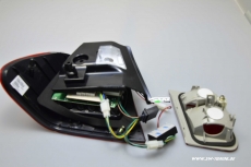 LED Rckleuchten fr BMW 3er E46 Lim 98-01 red/crystal 4-teilig