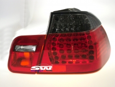 LED Rckleuchten fr BMW 3er E46 Lim 98-01 red/smoke 4-teilig