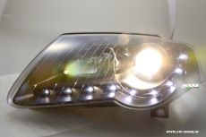 SW-Light Scheinwerfer VW Passat 3C 05-10 LED Standlicht schwarz