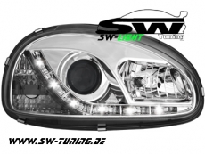 SW-Light Scheinwerfer Opel Corsa B 3/5T  TFL Optik chrome