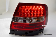 SW-Light LED Rckleuchten fr Audi A4 B5 Limo 1995-10/2000 red/crystal