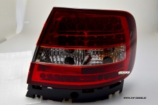 SW-Light LED Rckleuchten fr Audi A4 B5 Limo 1995-10/2000 red/crystal