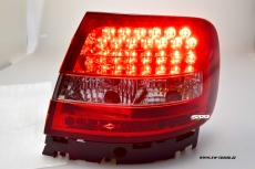 SW-Light LED Rckleuchten fr Audi A4 B5 Limo 1995-10/2000 red/crystal