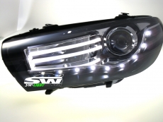 SWLight Scheinwerfer VW Scirocco 3 Typ 13 08-14 LED Standlicht / Lightbar black (Auslaufmodel)