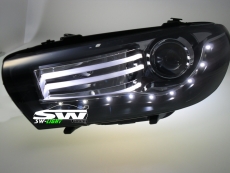 SWLight Scheinwerfer VW Scirocco 3 Typ 13 08-14 LED Standlicht / Lightbar black (Auslaufmodel)