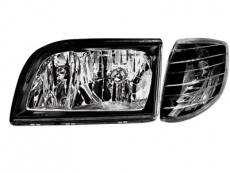 Scheinwerfer Mercedes Benz S-Klasse W140 92-98 black