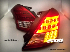 SW-Celi LED Rckleuchten Suzuki Swift Sport Typ FZ/NZ 10-16 red/clear