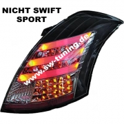 SW-Celi LED Rckleuchten Suzuki Swift Typ FZ/NZ 10-16 black/Clear