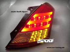 SW-Celi LED Rckleuchten Suzuki Swift Typ FZ/NZ 10-16 red/clear