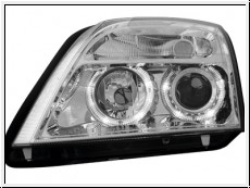 Angel Eye Scheinwerfer Opel Vectra C 02-04 Standlichtringe chrom