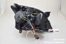 SW-DRL Scheinwerfer Opel Vectra C 02-05 LED Tagfahrlicht chrome