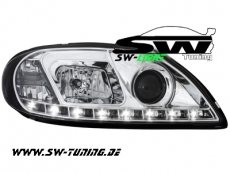 SW-Light Scheinwerfer Citroen Saxo 00-04 LED Standlicht chrome