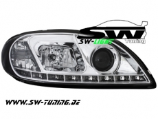 SW-Light Scheinwerfer Citroen Saxo 00-04 LED Standlicht chrome