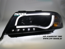 SW-LTube Scheinwerfer Audi A6 4B 97-01 Lighttube black