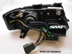 SW-LTube Scheinwerfer Audi A6 4B 97-01 Lighttube black