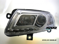 SW-LTube Scheinwerfer Audi A6 4F 04-08 LED Lighttube chrome