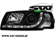 SW-Light headlights VW T4 96-03 LED parking light black long nosw
