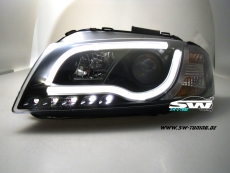 SW-LTube Scheinwerfer Audi A3 8P 03-08 LED Lighttube Standlicht black