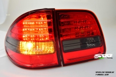 LED Rckleuchten MB E-Klasse T-Model S210 96-03 red/smoke