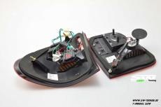 LED Rckleuchten MB E-Klasse T-Model S210 96-03 red/smoke