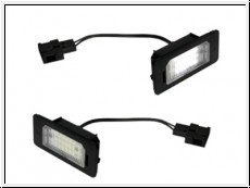 LED License Plate for Audi Q5/8R A4/B8 A5/8T 07-10| Octavia III 12-16 | Panamera 10-15