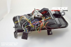 SW-DRLTube Xenon Scheinwerfer AUDI A6 4F 04-07 LED TFL R87 black