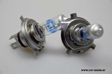 H4 GE MEGALIGHT Ultra 12V/60/55W white (2stk) +130% mehr Licht