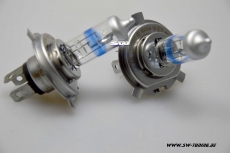 H4 GE MEGALIGHT Ultra 12V/60/55W white (2stk) +130% mehr Licht