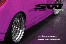 Opel Corsa D 06-10 Seitenschweller 3Trer SW-Design mit Teilegutachten
