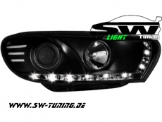 SW-Light Scheinwerfer VW Scirocco 3 08-14 LED Standlicht black
