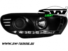 SW-Light Scheinwerfer VW Scirocco 3 08-14 LED Standlicht black