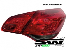 LED Rckleuchten Opel Astra J 09-14 4Trer red/smoke