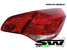LED Rckleuchten Opel Astra J 09-14 4Trer red/clear