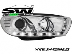 SW-Light headlights VW Scirocco III 08-14 LED positionslight chrome