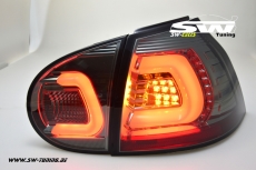 SW-Celis LED Rckleuchten VW Golf 5 03-09 Lightbar smoke
