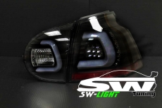 SW-Celis LED Rckleuchten VW Golf 5 03-09 Lightbar black/smoke