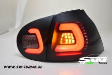 SW-Celis LED Rckleuchten VW Golf 5 03-09 Lightbar black/smoke