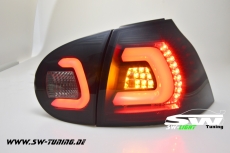 SW-Celis LED Rckleuchten VW Golf 5 03-09 Lightbar black/smoke