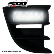 LED Tagfahrlicht fr Skoda Octavia II Typ 1Z 08-13 chrome